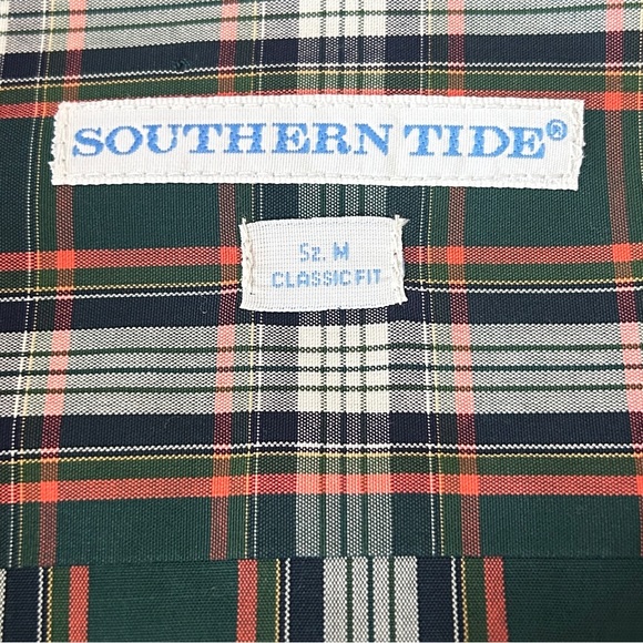 Southern Tide Men’s Plaid Check Button Down | Size M Classic Fit - Picture 8 of 9